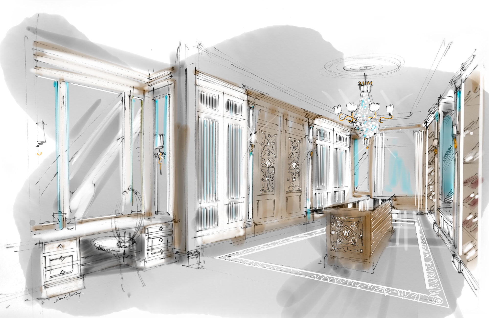 luxury-dressing-room-design-sketch